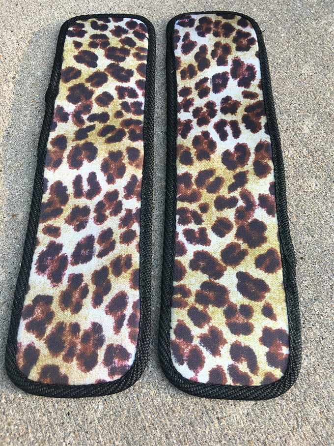 Chair Arm Cover - Leopard (2) covers