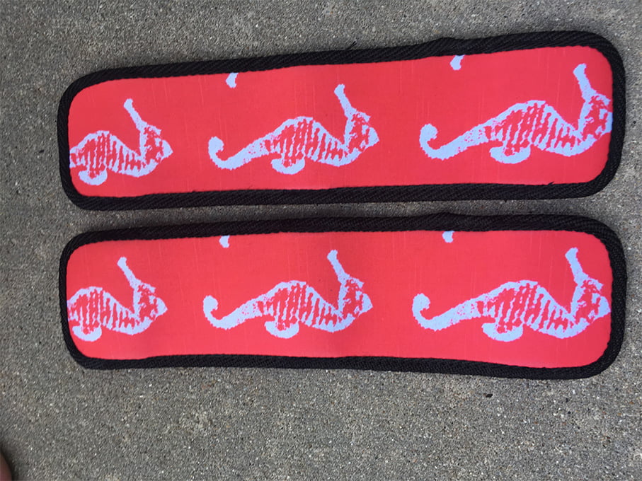 Chair Arm Cover - Coral Seahorse (2) covers