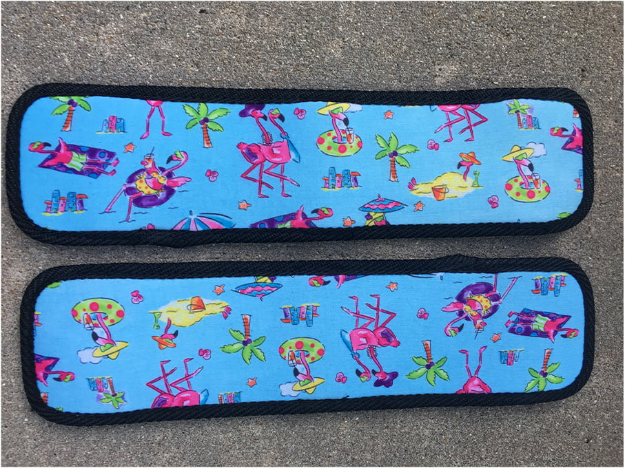 Chair Arm Cover - Flamingos (2) covers